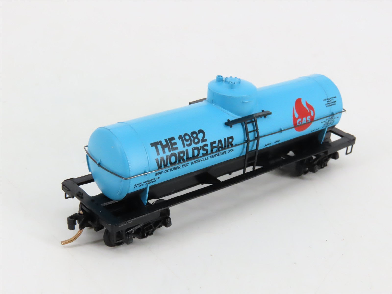 N Kadee Micro-Trains MTL AK-SAR-BEN ASBX 1982 World's Fair Single Dome Tank Car