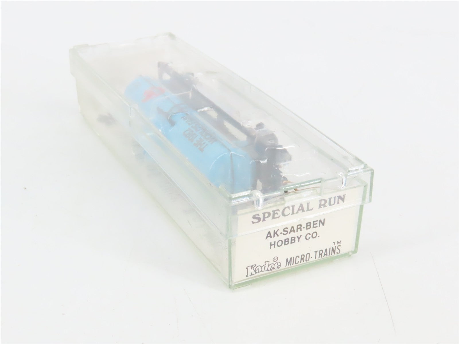 N Kadee Micro-Trains MTL AK-SAR-BEN ASBX 1982 World's Fair Single Dome Tank Car
