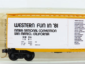 N Scale Micro-Trains NMRA National Convention 50' Box Car 1981 RTR