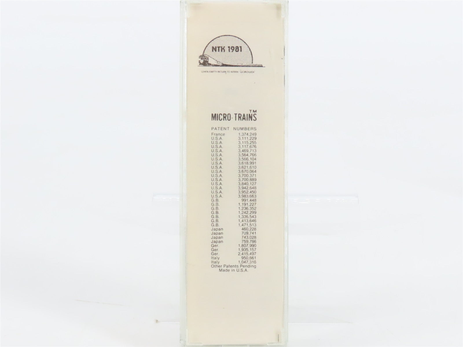 N Scale Micro-Trains NMRA National Convention 50' Box Car 1981 RTR