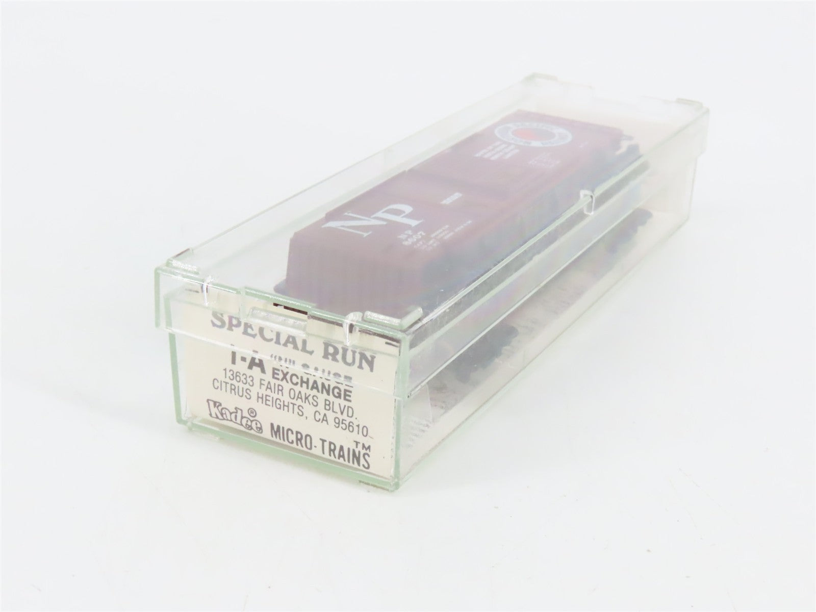 N Kadee Micro-Trains MTL Special Run 1-A NP Northern Pacific 40' Box Car #8607