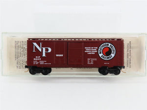N Scale Micro-Trains 1-A NP Northern Pacific 40' Box Car 8607 RTR