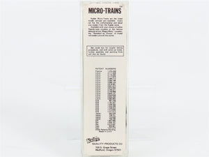 N Scale Micro-Trains 1-A NP Northern Pacific 40' Box Car 8607 RTR