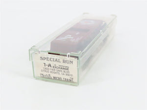 N Scale Micro-Trains 1-A NP Northern Pacific 40' Box Car 8607 RTR