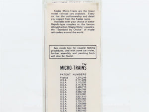 N Scale Kadee Micro-Trains MTL Special Run PRR Pennsylvania 40' Box Car #220156