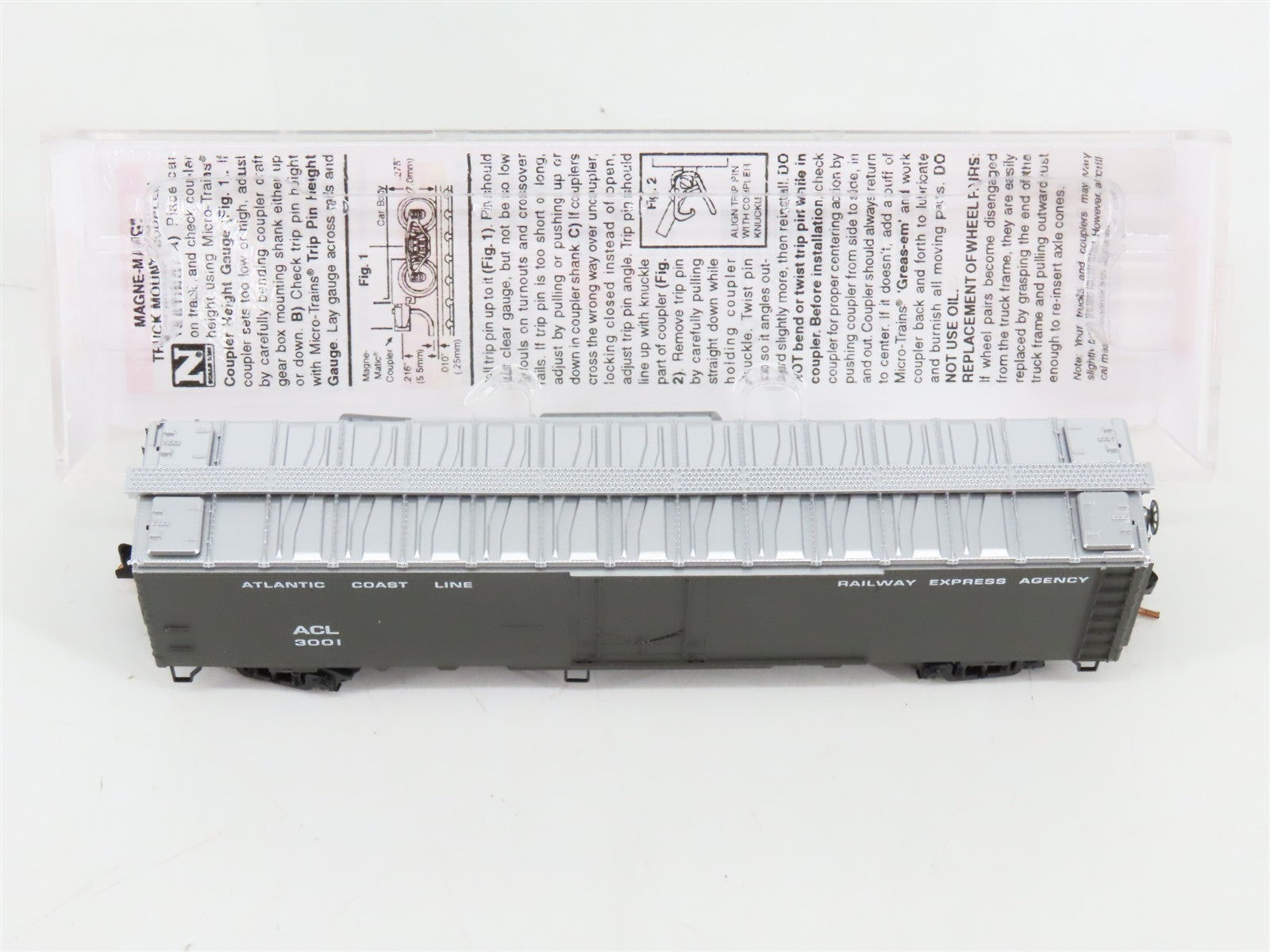 N Scale Micro-Trains MTL 05200110 ACL Atlantic Coast Line 52' Reefer #3001