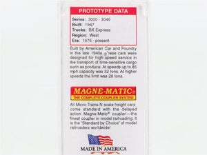 N Scale Micro-Trains MTL 05200110 ACL Atlantic Coast Line 52' Reefer #3001