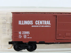 N Scale BLW/Kadee Special Run BLW-42 IC Illinois Central 40' Box Car #22095