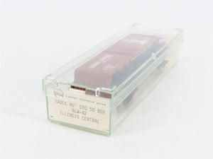 N Scale BLW/Kadee Special Run BLW-42 IC Illinois Central 40' Box Car #22095