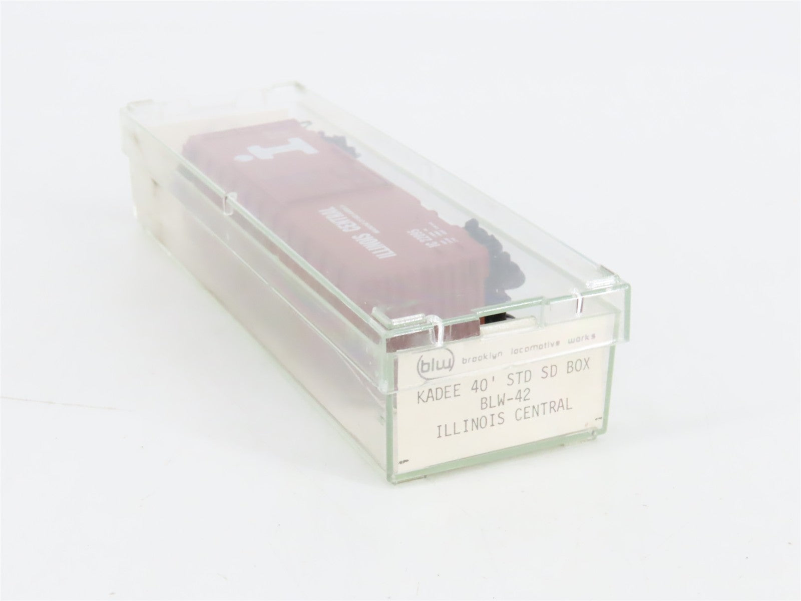 N Scale BLW/Kadee Special Run BLW-42 IC Illinois Central 40' Box Car #22095