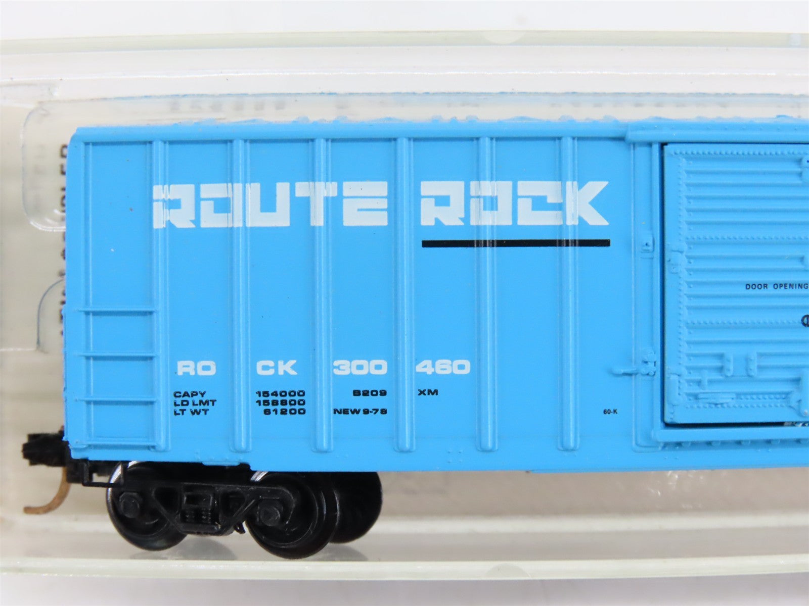 N Scale Kadee Micro-Trains MTL Special Run ROCK Route Rock 50' Box Car #300460