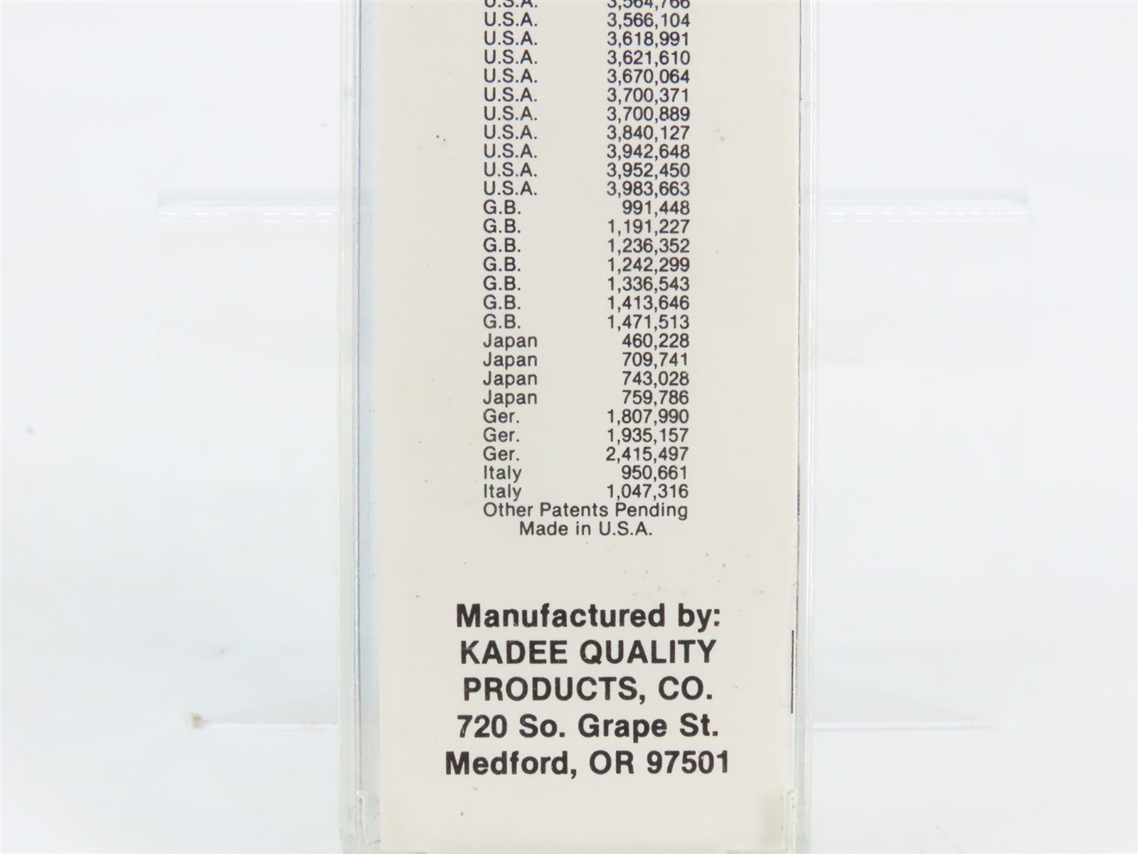 N Scale Kadee Micro-Trains MTL Special Run ROCK Route Rock 50' Box Car #300460