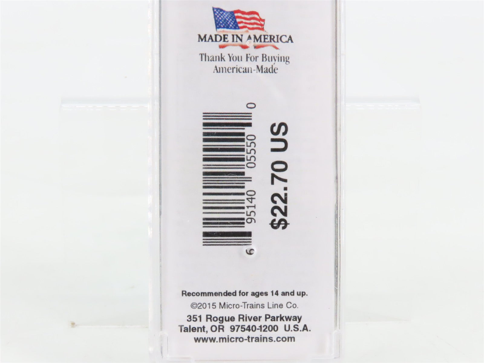 N Scale Micro-Trains MTL 03800530 SL-SF Frisco 50' Plug Door Box Car #13043