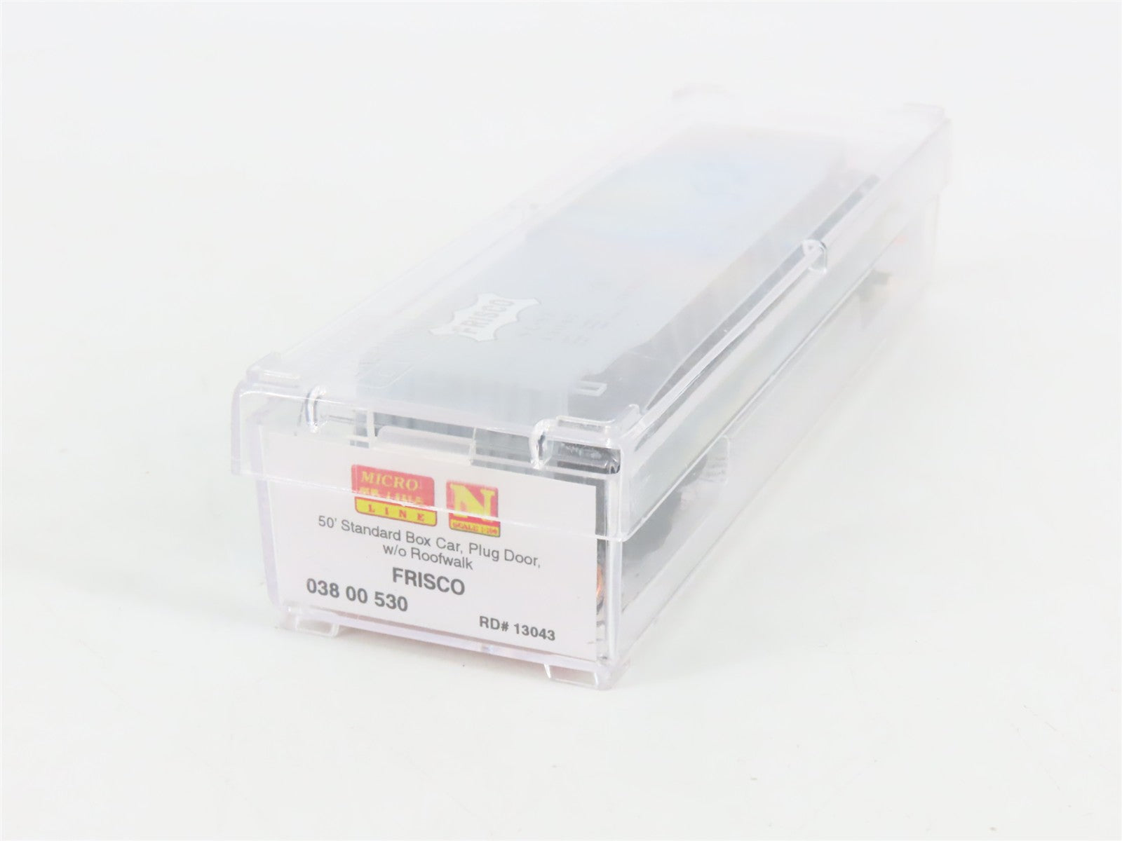 N Scale Micro-Trains MTL 03800530 SL-SF Frisco 50' Plug Door Box Car #13043
