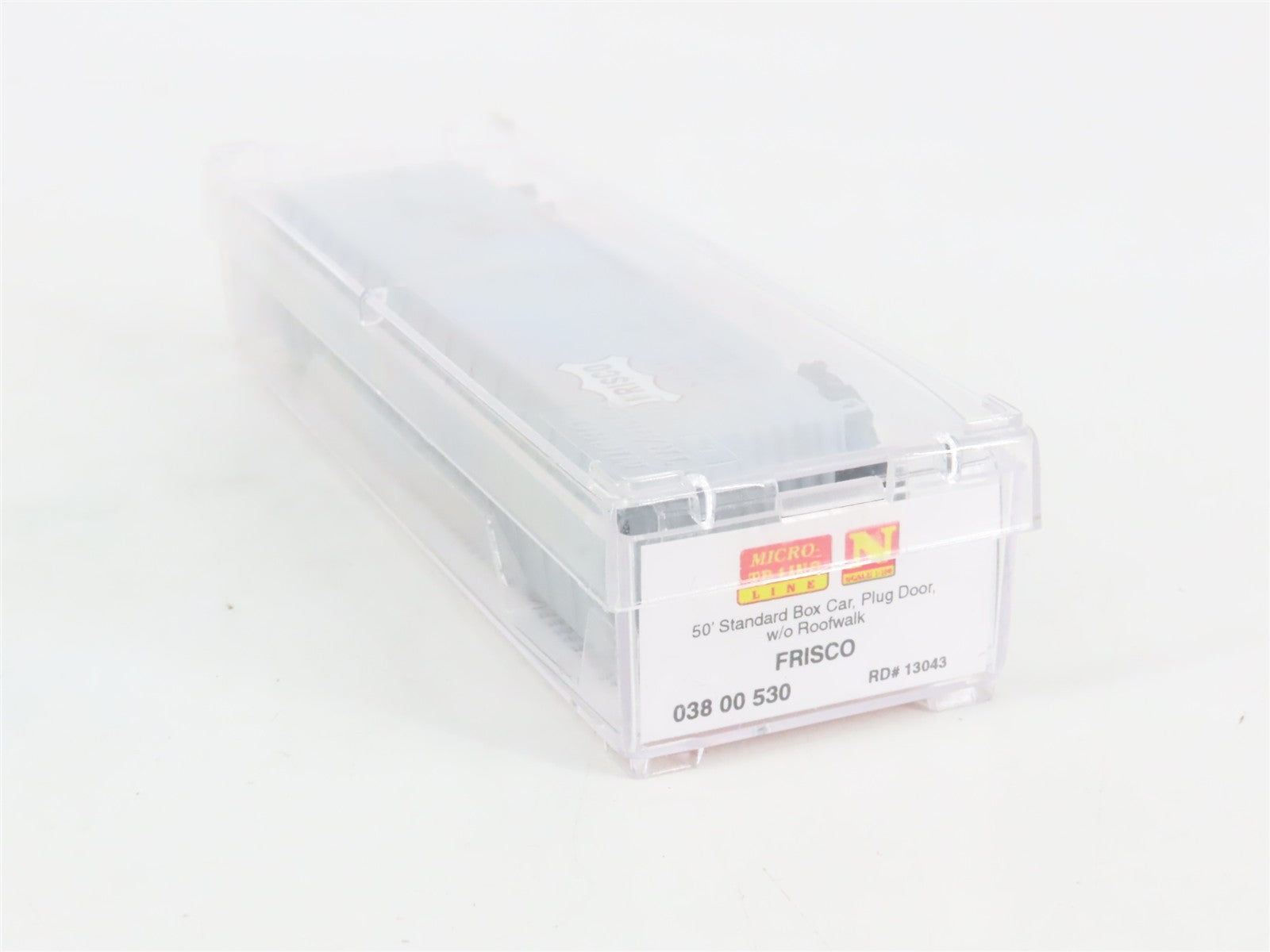 N Scale Micro-Trains MTL 03800530 SL-SF Frisco 50' Plug Door Box Car #13043