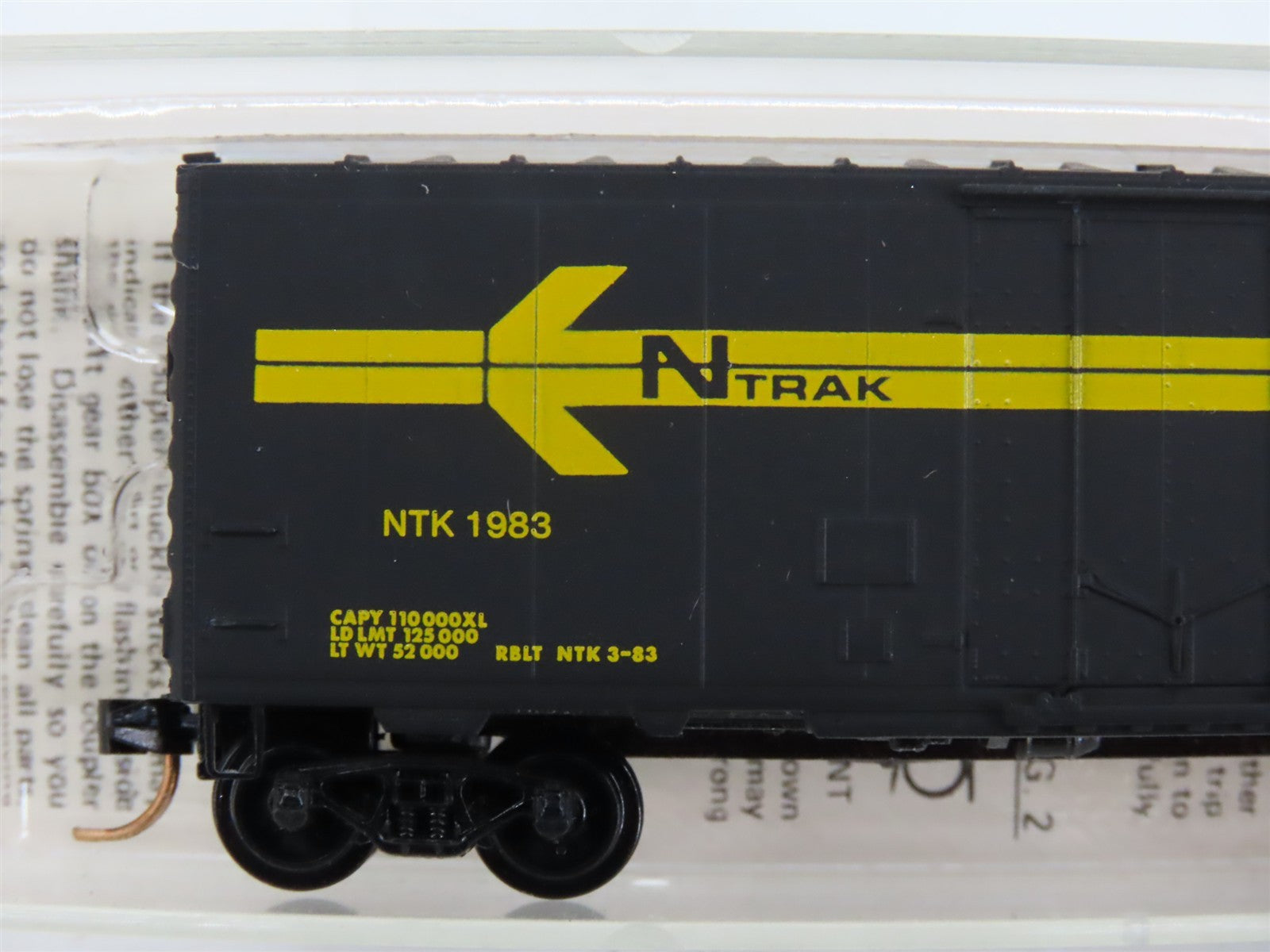 N Kadee Micro-Trains MTL Special Run NTK N-Trak 10th Anniversary Box Car #1983