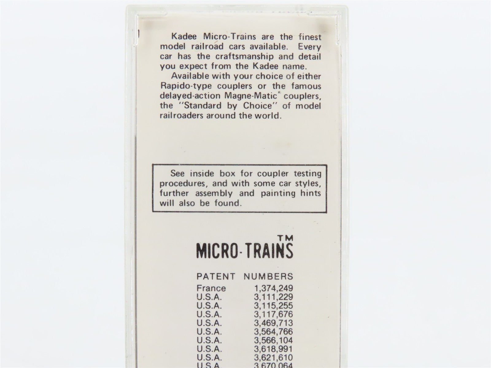 N Kadee Micro-Trains MTL Special Run NTK N-Trak 10th Anniversary Box Car #1983
