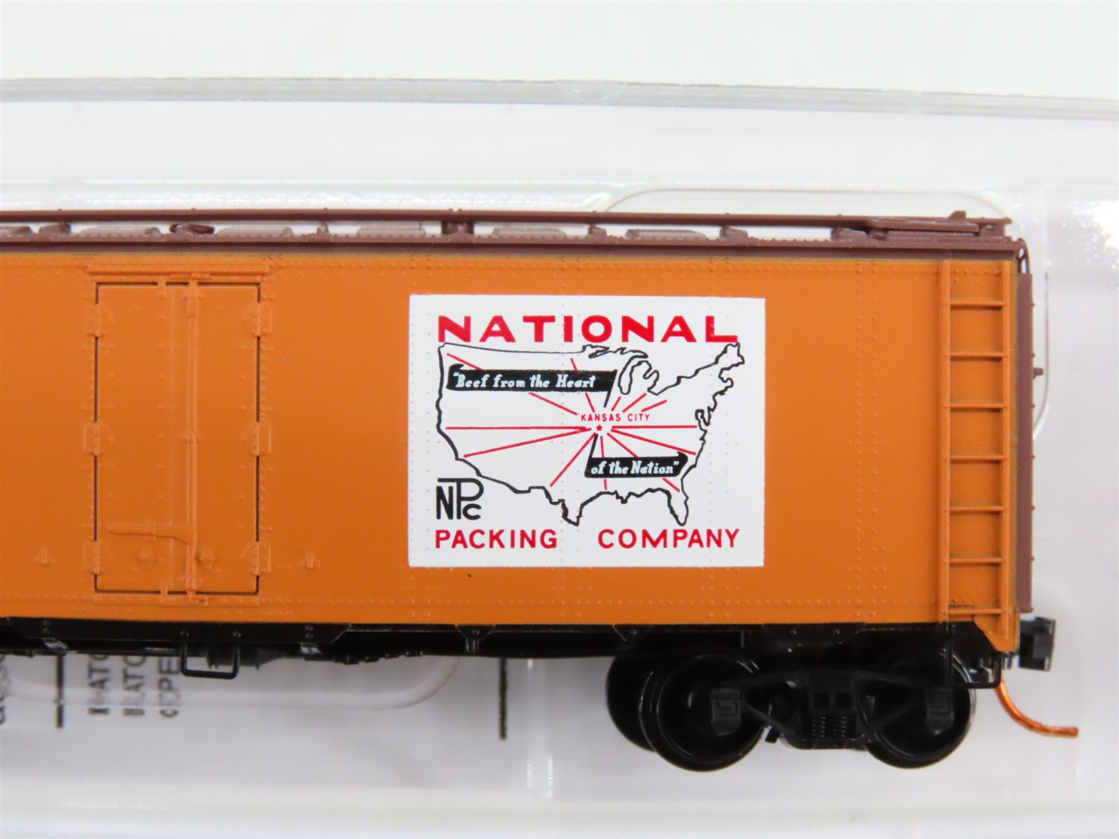 N Scale Micro-Trains 05900162 MERX National Packing Co 40' Steel Ice Reefer 543