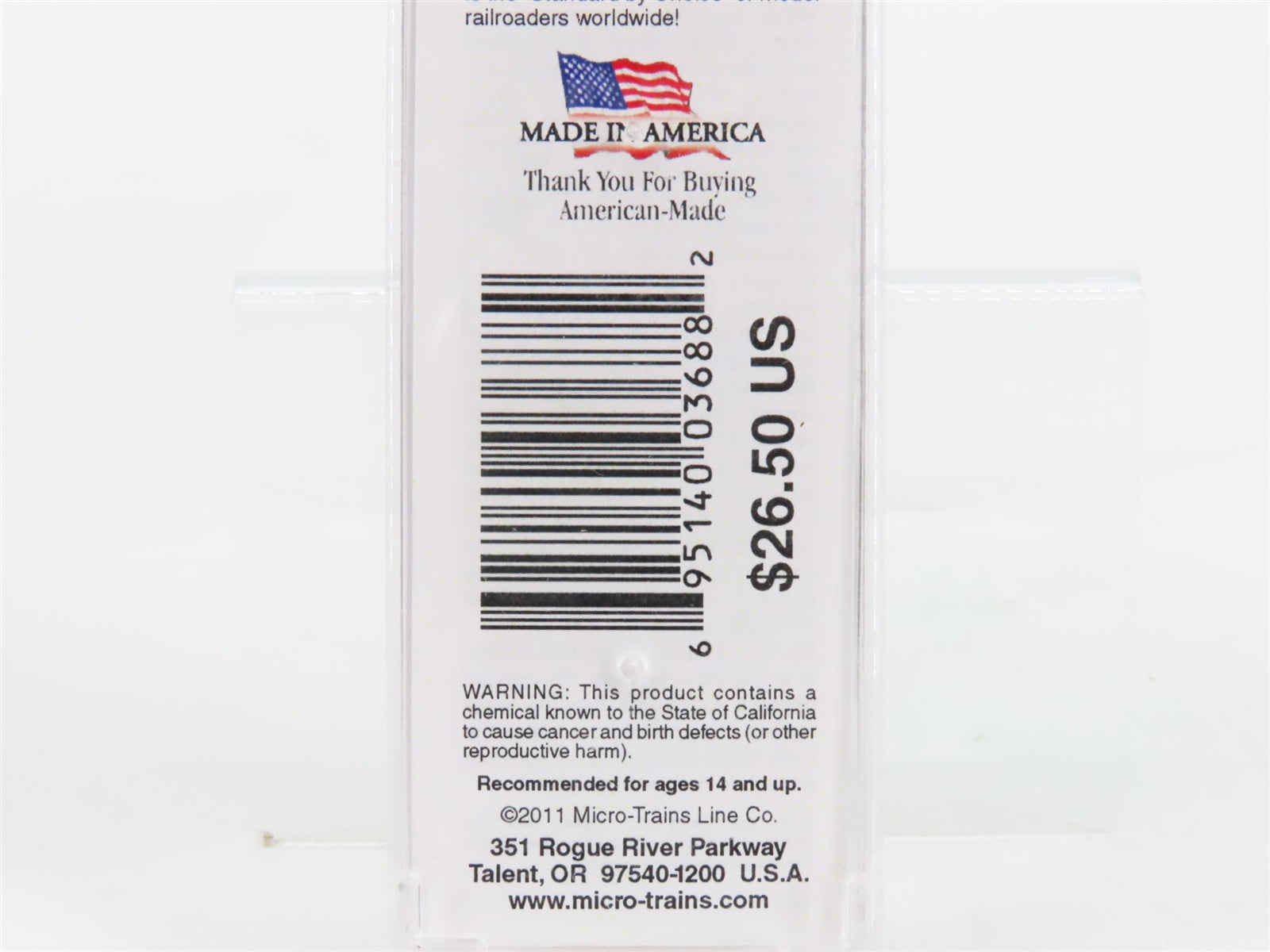 N Scale Micro-Trains 05900162 MERX National Packing Co 40' Steel Ice Reefer 543