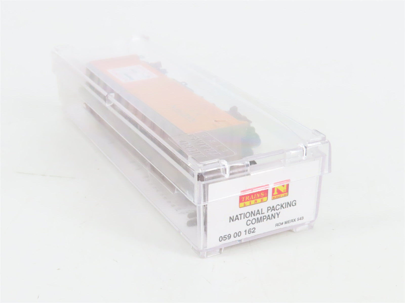 N Scale Micro-Trains 05900162 MERX National Packing Co 40' Steel Ice Reefer 543