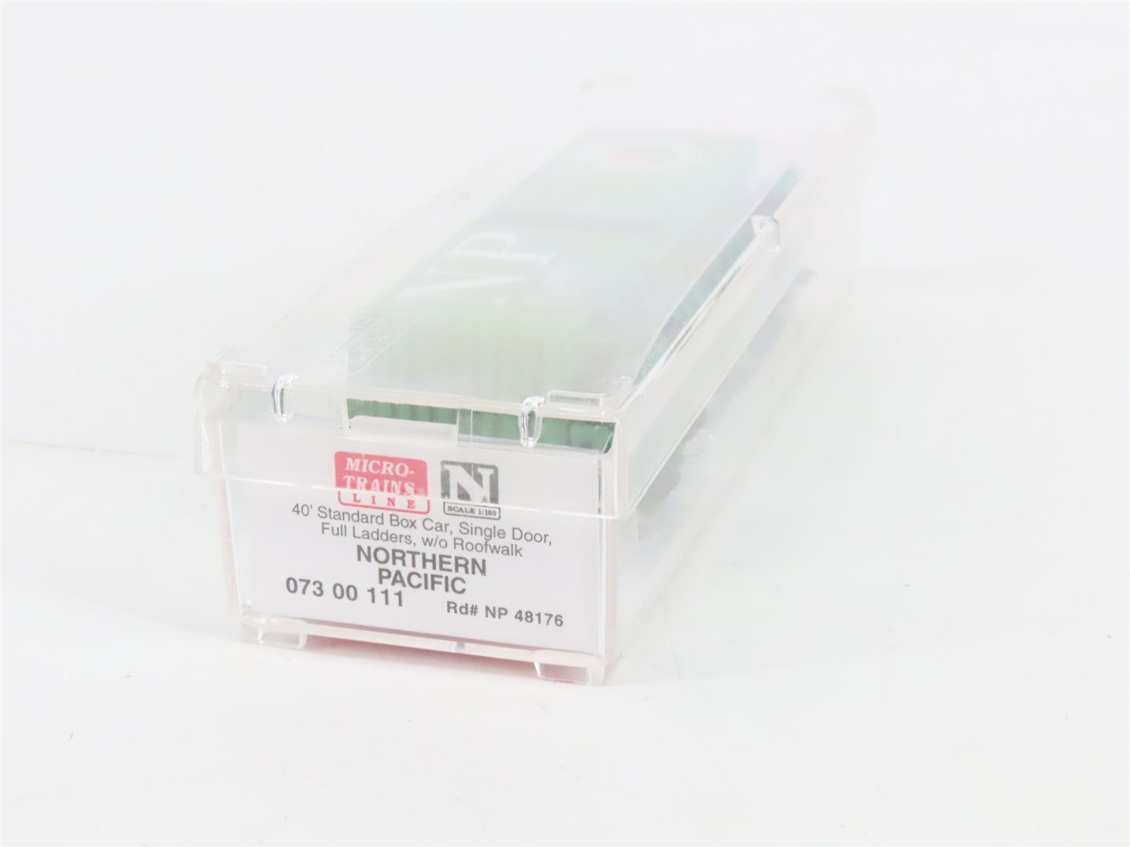 N Micro-Trains MTL 07300111 NP Northern Pacific 40' Single Door Box Car #48176