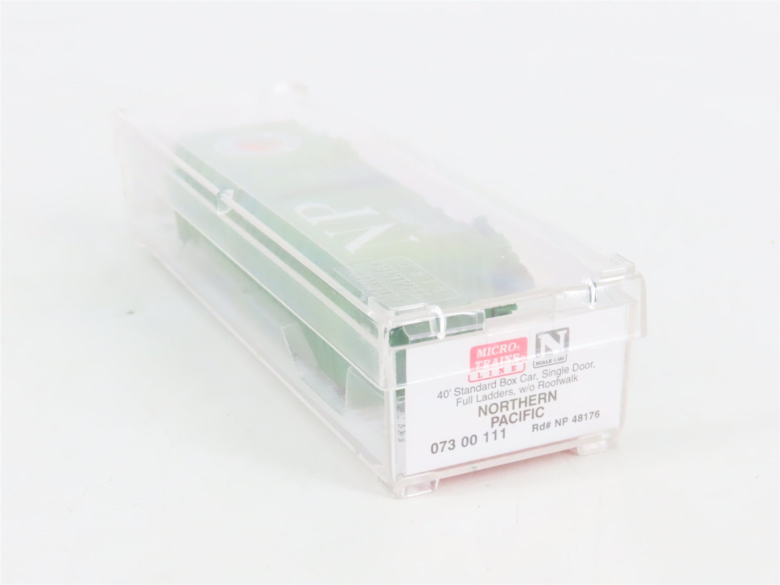 N Micro-Trains MTL 07300111 NP Northern Pacific 40' Single Door Box Car #48176