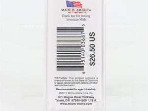 N Scale Micro-Trains 05900161 MERX National Packing Co. 40' Steel Ice Reefer 455