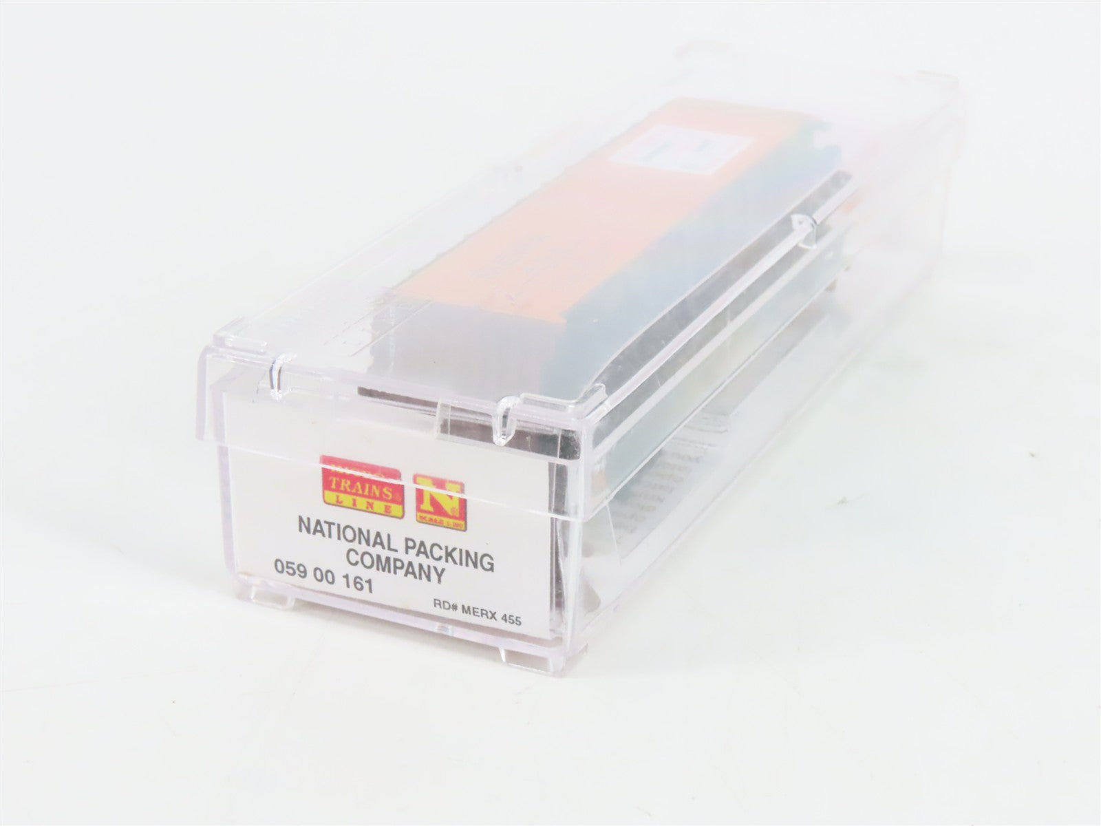 N Scale Micro-Trains 05900161 MERX National Packing Co. 40' Steel Ice Reefer 455