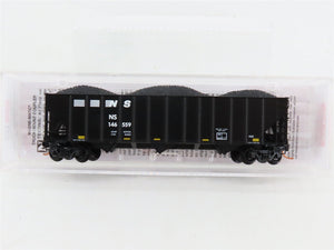 N Scale Micro-Trains 10800192 NS Norfolk Southern 3-Bay Open Hopper 146559 RTR