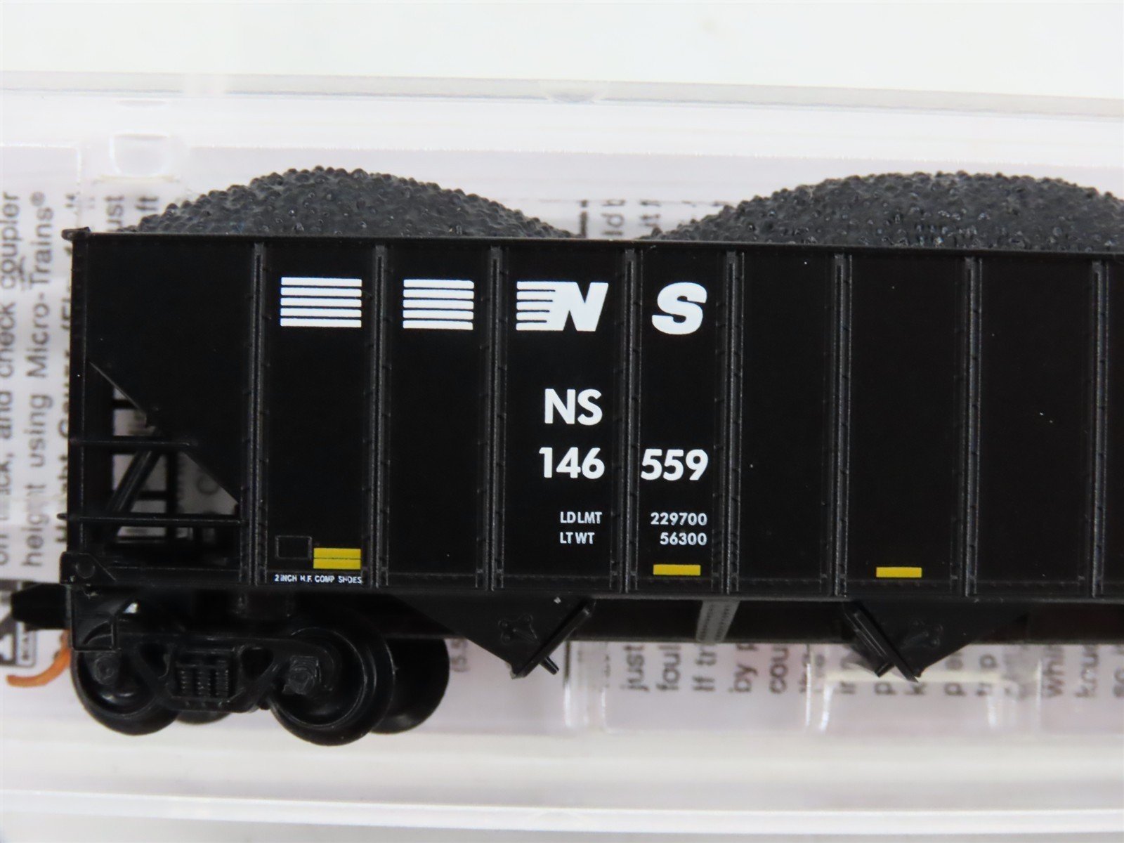N Scale Micro-Trains 10800192 NS Norfolk Southern 3-Bay Open Hopper 146559 RTR