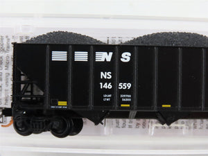 N Scale Micro-Trains 10800192 NS Norfolk Southern 3-Bay Open Hopper 146559 RTR