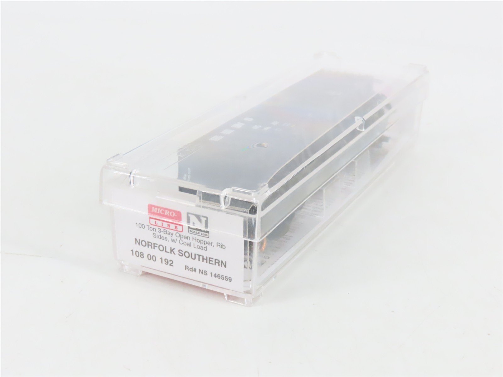 N Scale Micro-Trains 10800192 NS Norfolk Southern 3-Bay Open Hopper 146559 RTR