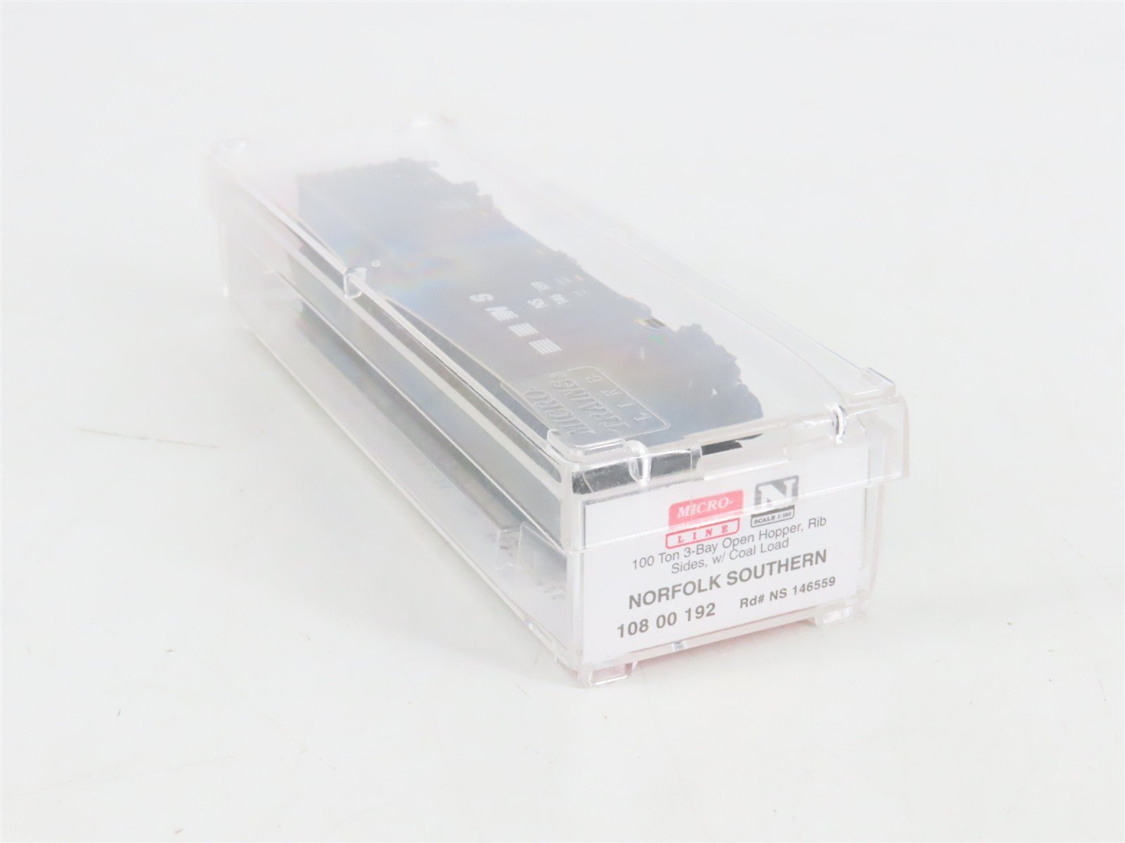 N Scale Micro-Trains 10800192 NS Norfolk Southern 3-Bay Open Hopper 146559 RTR