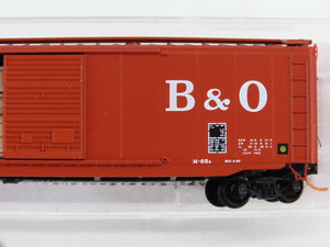 N Micro-Trains MTL 03400380 B&O Baltimore & Ohio 50' Box Car #289247 w/ Load