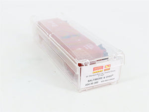 N Micro-Trains MTL 03400380 B&O Baltimore & Ohio 50' Box Car #289247 w/ Load