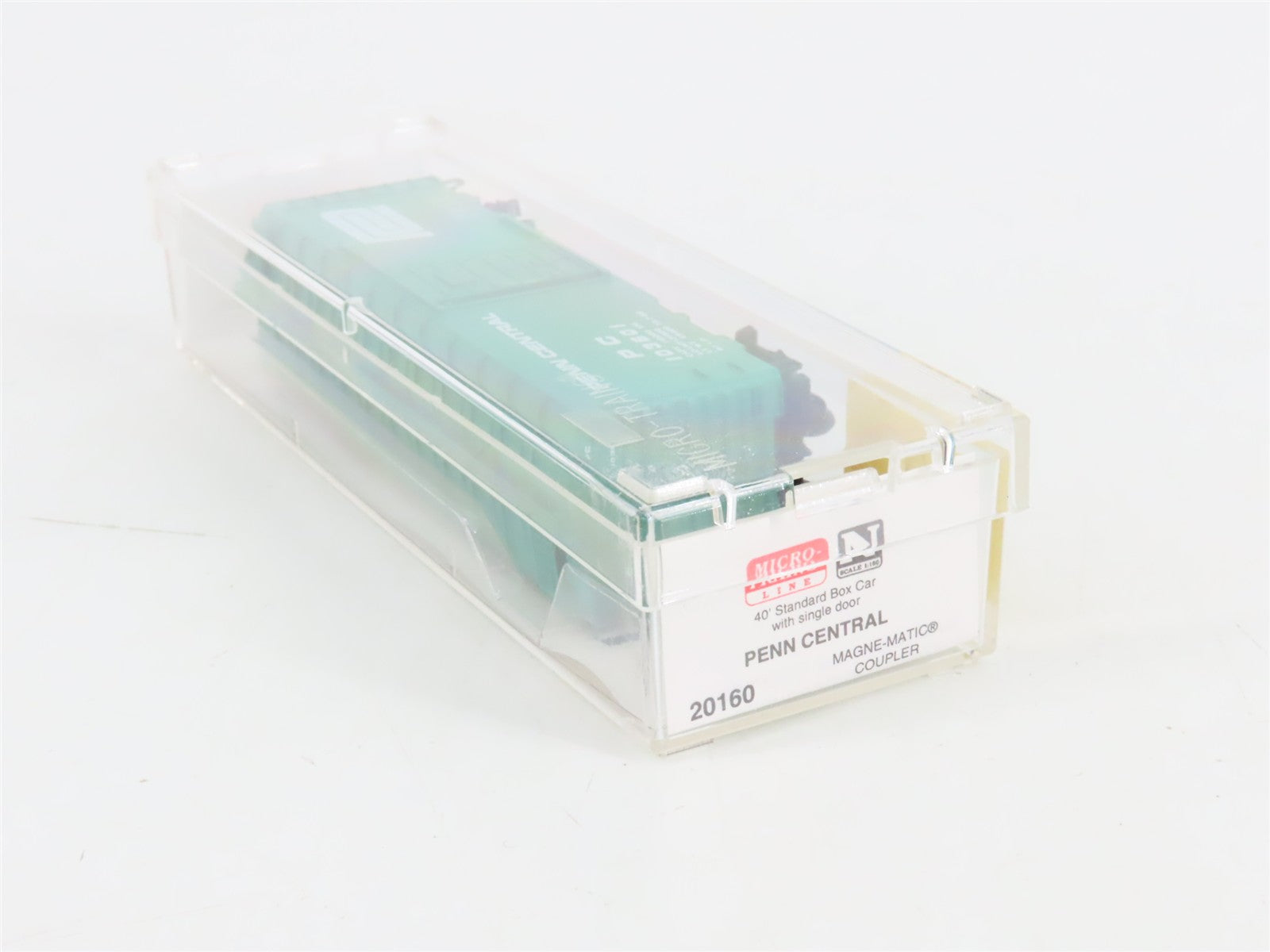 N Scale Micro-Trains 20160 PC Penn Central 40' Box Car 103601 RTR