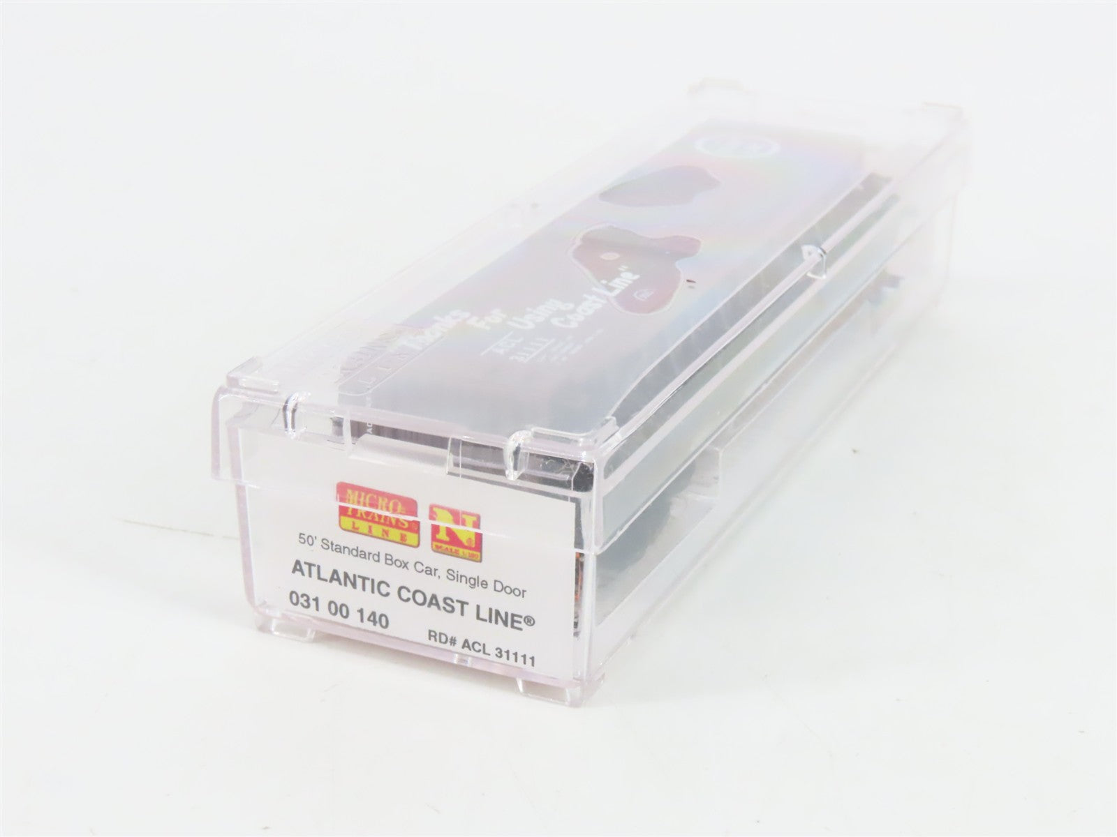N Scale Micro-Trains 03100140 ACL Atlantic Coast Line 50' Box Car 31111 RTR