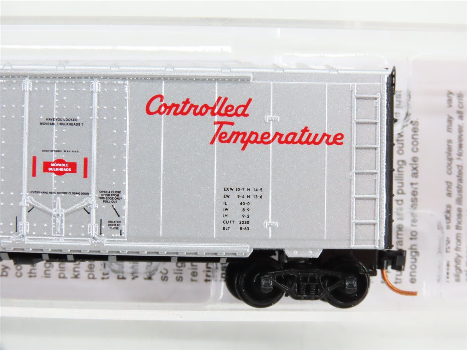 N Scale Micro-Trains MTL 07400040 CP Canadian Pacific 40' Box Car #285611