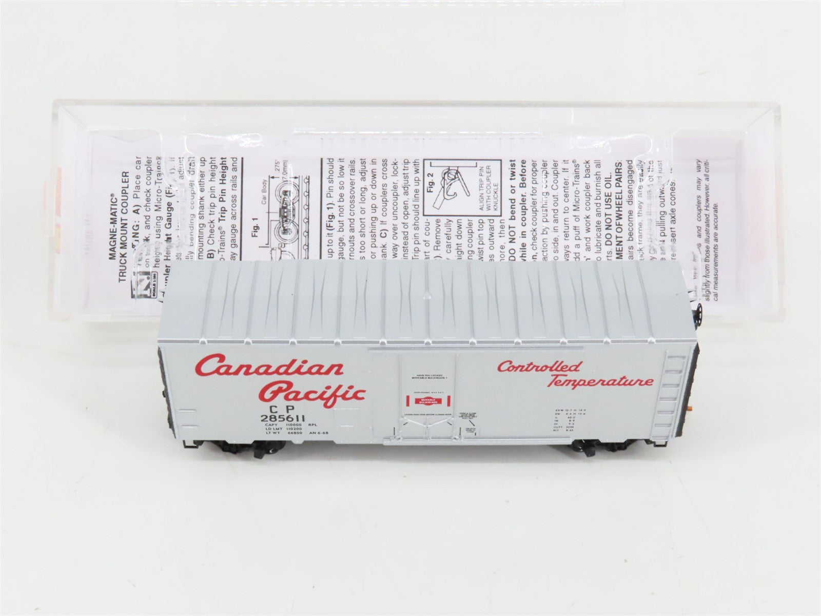 N Scale Micro-Trains MTL 07400040 CP Canadian Pacific 40' Box Car #285611