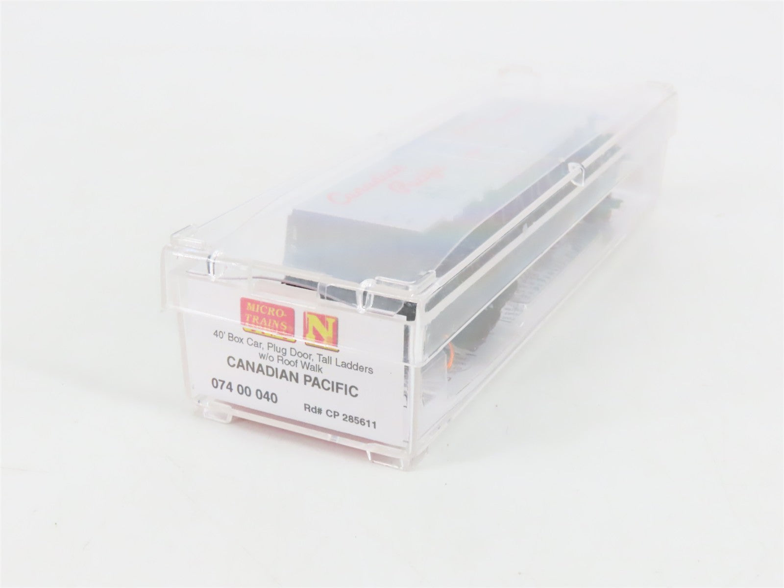 N Scale Micro-Trains MTL 07400040 CP Canadian Pacific 40' Box Car #285611
