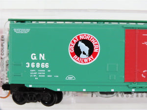 N Scale Micro-Trains 03200340 GN Great Northern 50' Box Car 36866 RTR