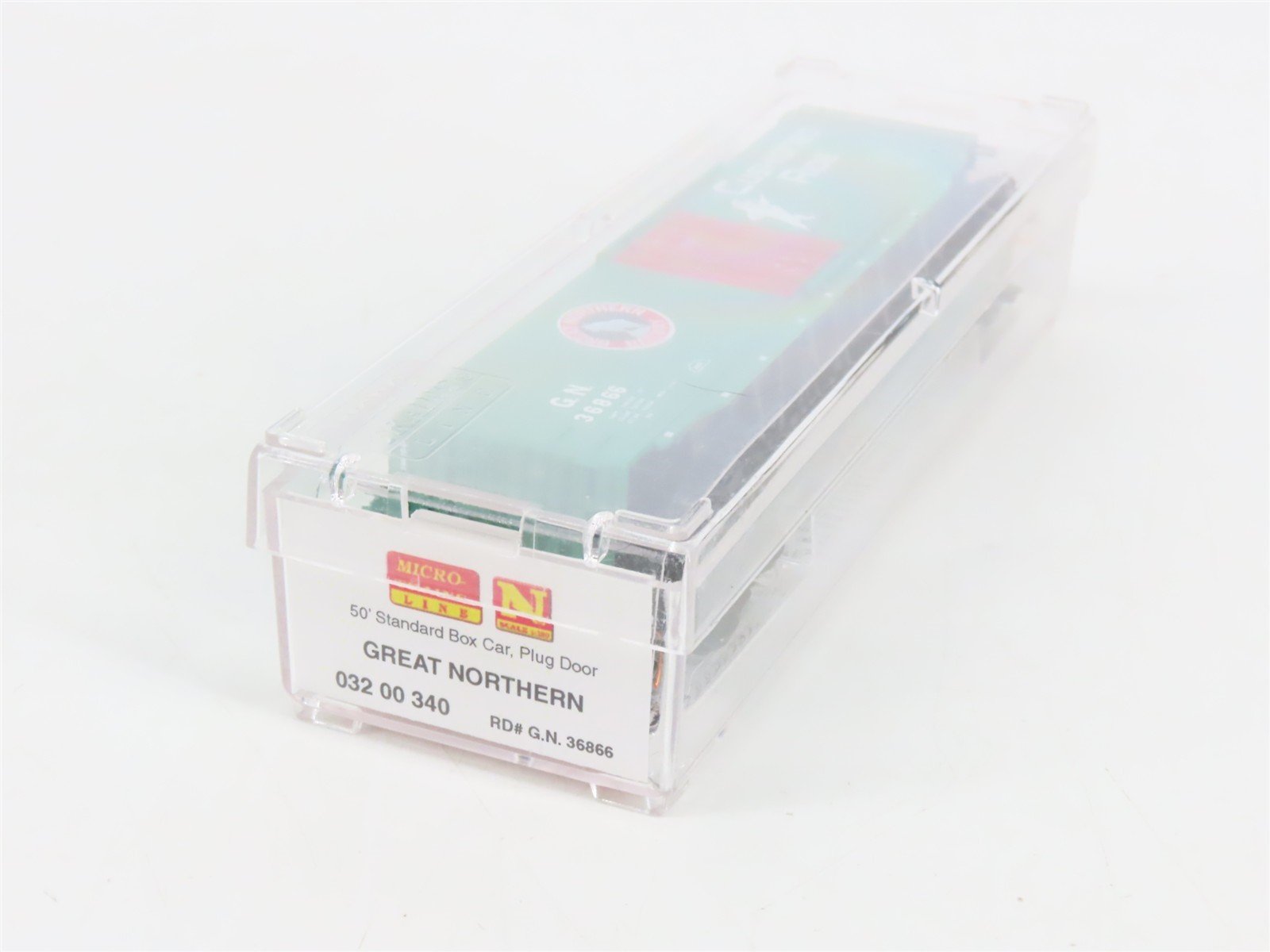 N Scale Micro-Trains 03200340 GN Great Northern 50' Box Car 36866 RTR
