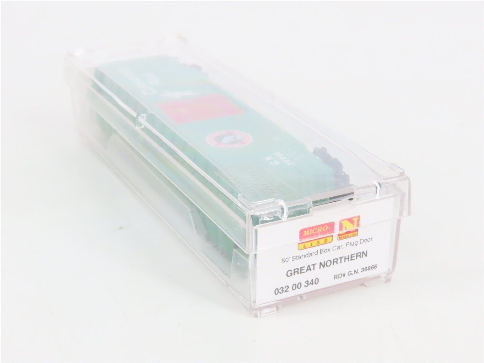 N Scale Micro-Trains 03200340 GN Great Northern 50' Box Car 36866 RTR