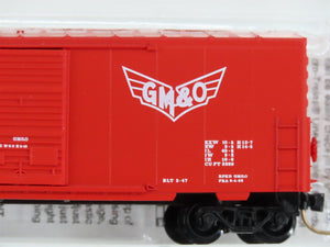 N Scale Micro-Trains 24240 GM&O Gulf, Mobile & Ohio 40' Box Car 21583 RTR