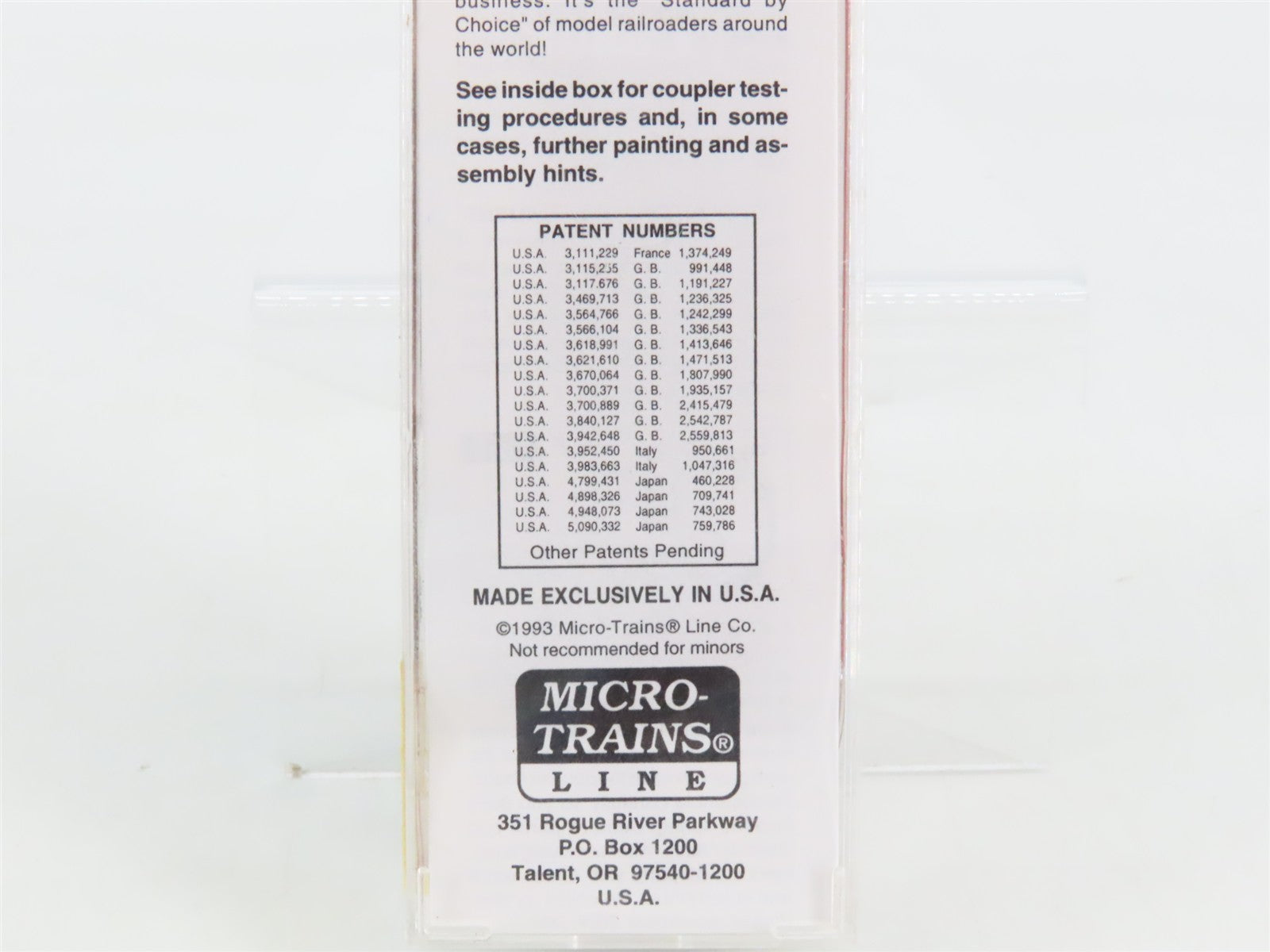 N Scale Micro-Trains 24240 GM&O Gulf, Mobile & Ohio 40' Box Car 21583 RTR