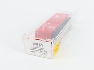 N Scale Micro-Trains 24240 GM&O Gulf, Mobile & Ohio 40' Box Car 21583 RTR
