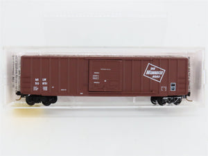 N Scale Micro-Trains 25310 Milwaukee Road 50' Rib Side Single Door Box Car RTR
