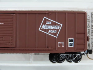 N Scale Micro-Trains 25310 Milwaukee Road 50' Rib Side Single Door Box Car RTR