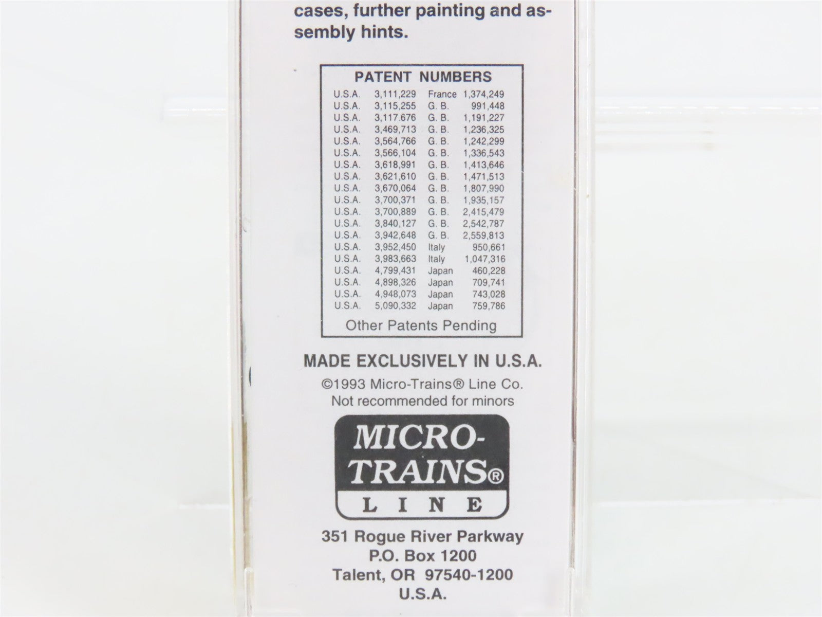 N Scale Micro-Trains 25310 Milwaukee Road 50' Rib Side Single Door Box Car RTR