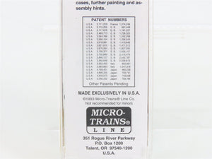 N Scale Micro-Trains 25310 Milwaukee Road 50' Rib Side Single Door Box Car RTR
